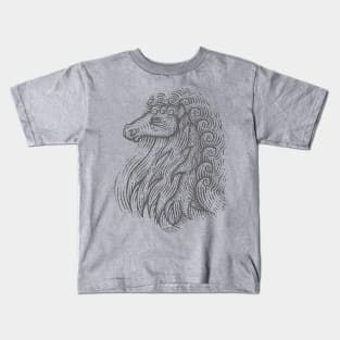 Curly Horse Kids T-Shirt